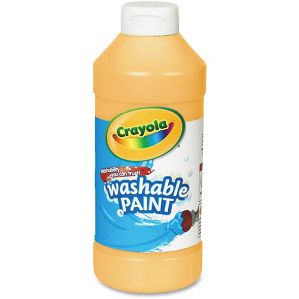 Washable Paint, Squeeze Bottle, 16oz., Peach