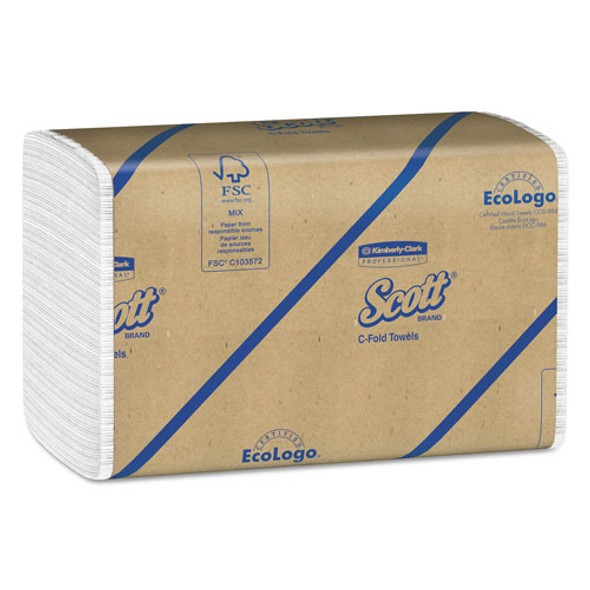 C-Fold Paper Towels, White