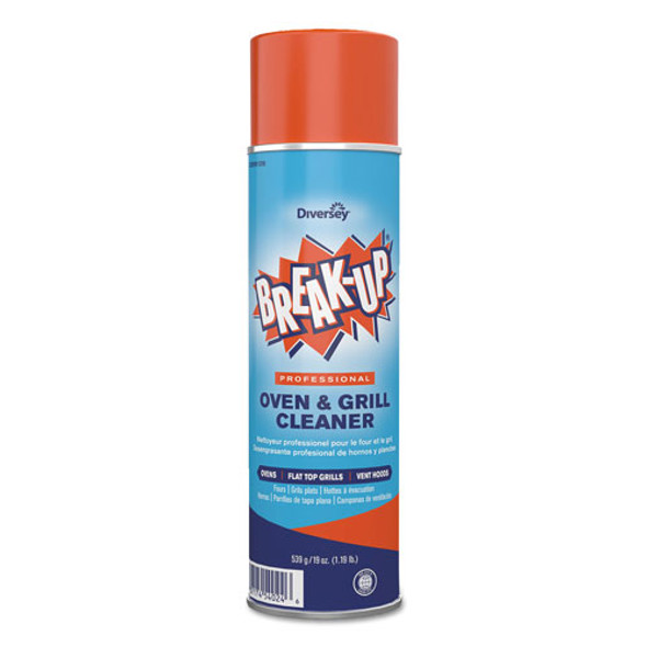 Oven And Grill Cleaner, Ready to Use, 19 oz Aerosol, 6/Carton