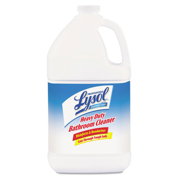 Disinfectant Heavy-Duty Bathroom Cleaner Concentrate, 1 gal Bottles, 4/Carton