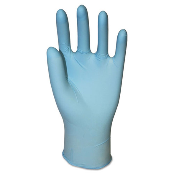 Impact Pro-Guard Disposable Powder-Free General-Purpose Nitrile Gloves, Blue, Large, 100/Box, 10 Boxes/Carton
