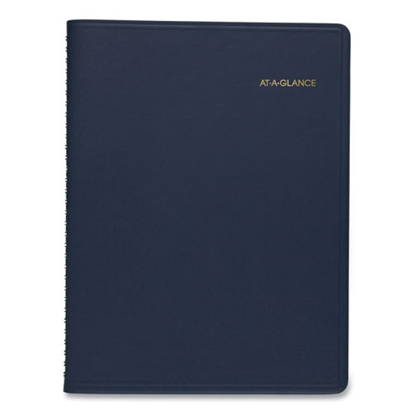 Weekly Appointment Book, 11 x 8.25, Navy, 2022-2023