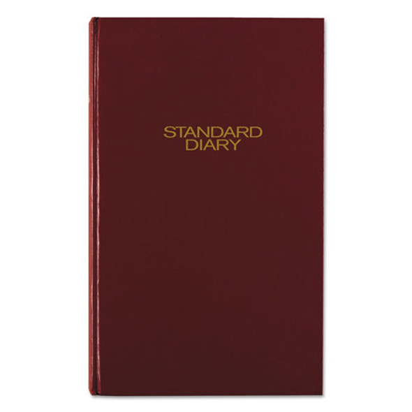 Standard Diary Daily Diary, Recycled, Red, 9.44 x 7.5, 2022