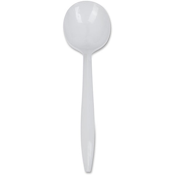 Soup Spoons, Med-Weight, 1000/CT, White