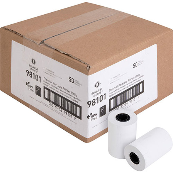 Thermal Roll, 2-1/4" x 55, 50RL/CT, White