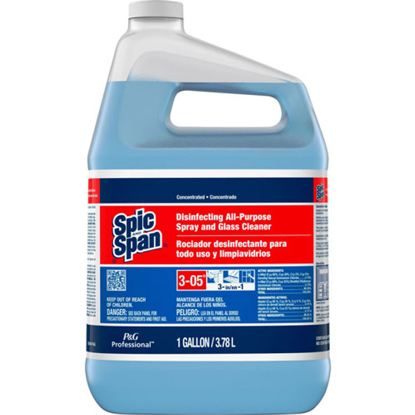 All-purpose Spray/Glass Cleaner, 3-in-1 formula, Gallon