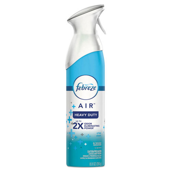 Air Effects, Heavy Duty Crisp Clean Scent, Aerosol, 8.8 oz. Can, 6/Case