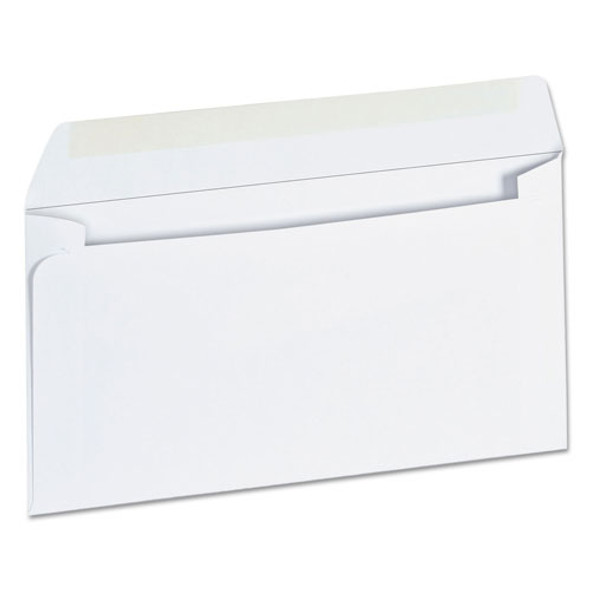 Universal Business Envelope, #6 3/4, Square Flap, Gummed Closure, 3.63 x 6.5, White, 500/Box