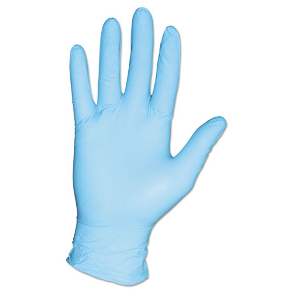 Impact Pro-Guard Disposable Powder-Free General-Purpose Nitrile Gloves, Blue, X-Large, 100/Box, 10 Boxes/Carton