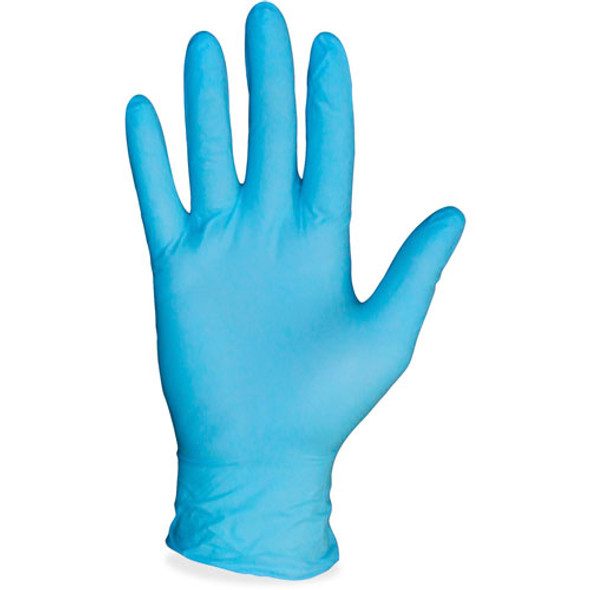 Disposable Gloves, Nitrile, Powder Free, Large, 100/BX, Blue