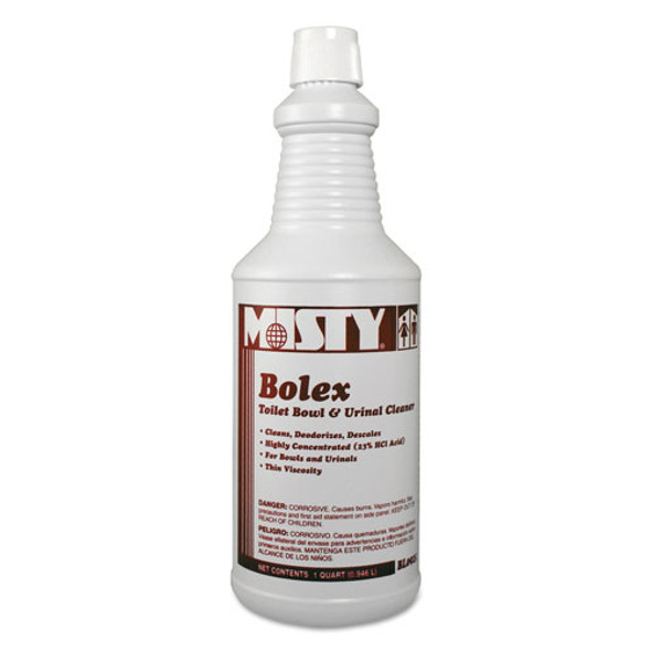 Bolex 23 Percent Hydrochloric Acid Bowl Cleaner, Wintergreen, 32oz, 12/Carton