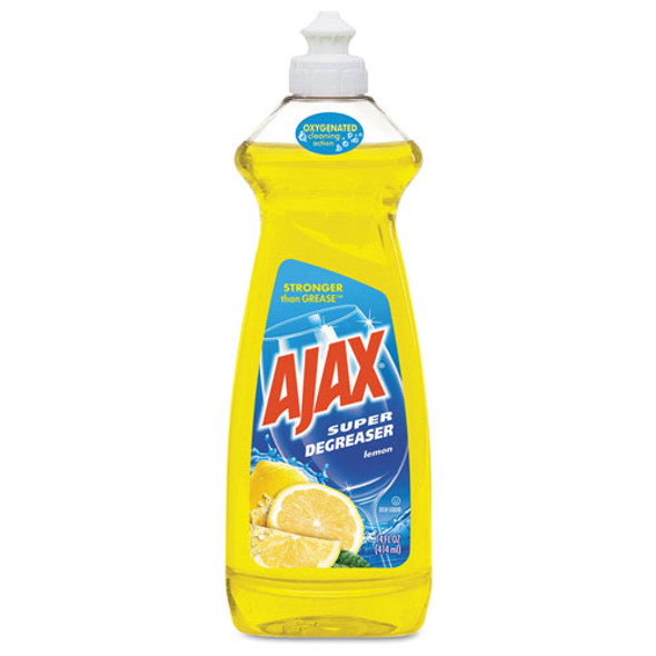 Dish Detergent, Lemon Scent, 28 oz Bottle, 9/Carton