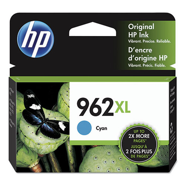 962XL, (3JA00AN) High Yield Cyan Original Ink Cartridge