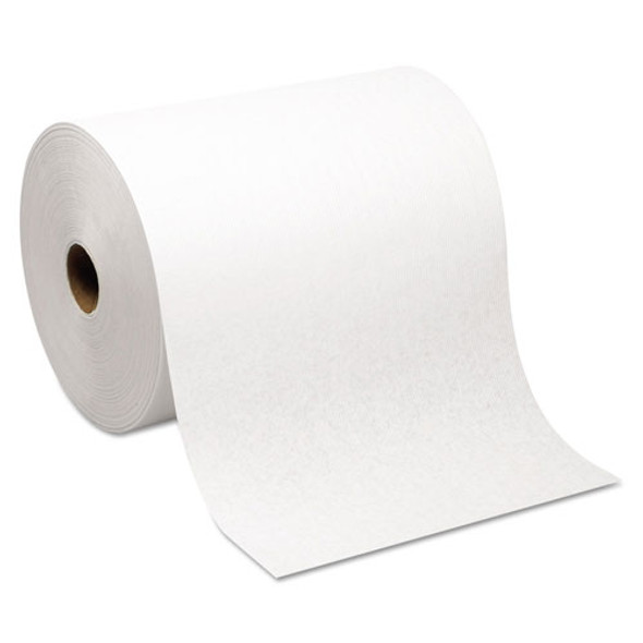 GP Hardwound Roll Paper Towel, Nonperforated, 7.87 x 1000ft, White, 6 Rolls/Carton