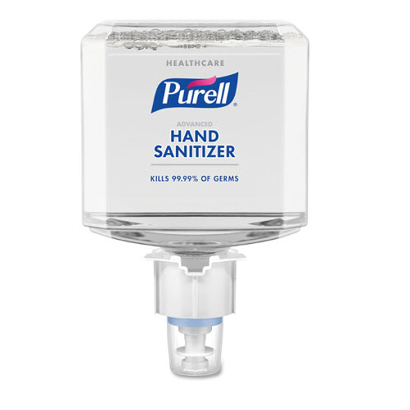 Healthcare Advanced Hand Sanitizer Foam, 1200 mL, Refreshing Scent, For ES4 Dispensers, 2/Carton