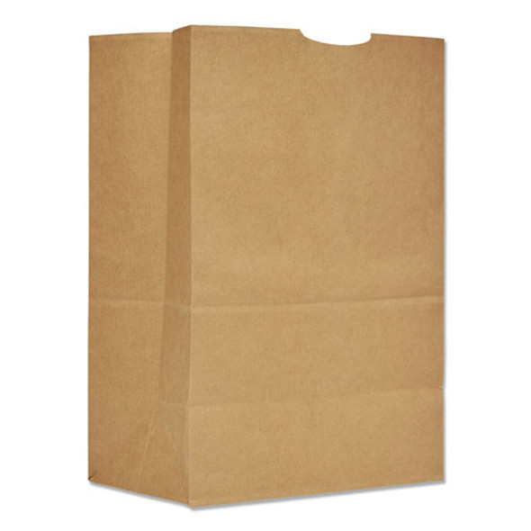 Grocery Paper Bags, 75 lbs Capacity, 1/6 BBL, 12"w x 7"d x 17"h, Kraft, 400 Bags