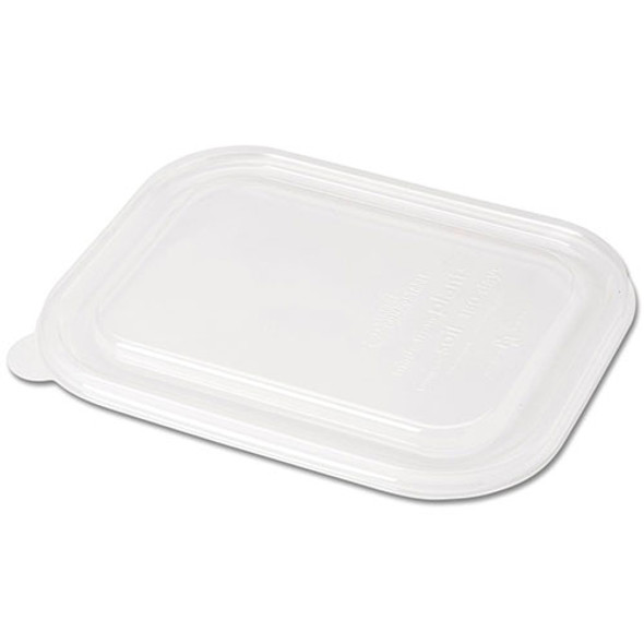 8.8 x 6.8" Fiber Box Lids Ingeo, Compostable