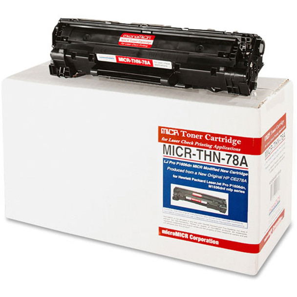 MICR Toner Cartridge, Alternative for HP, Laser, 2100 Pages, Black, 1 Each