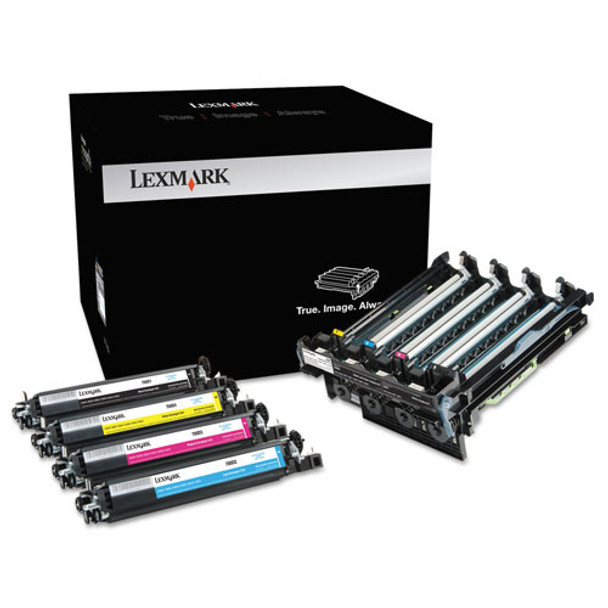 70C0Z50 Unison Imaging Kit, 40000 Page-Yield, Black/Tri-Color
