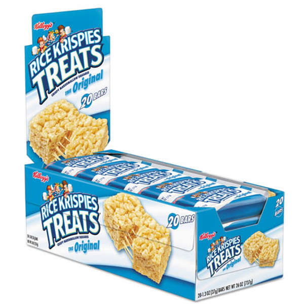 Rice Krispies Treats, Original Marshmallow, 1.3 oz Snack Pack, 20/Box