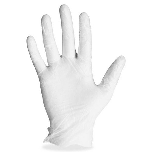 Vinyl Gloves, Powdered, Medium , 4 mil, 10BX/CT, Clear