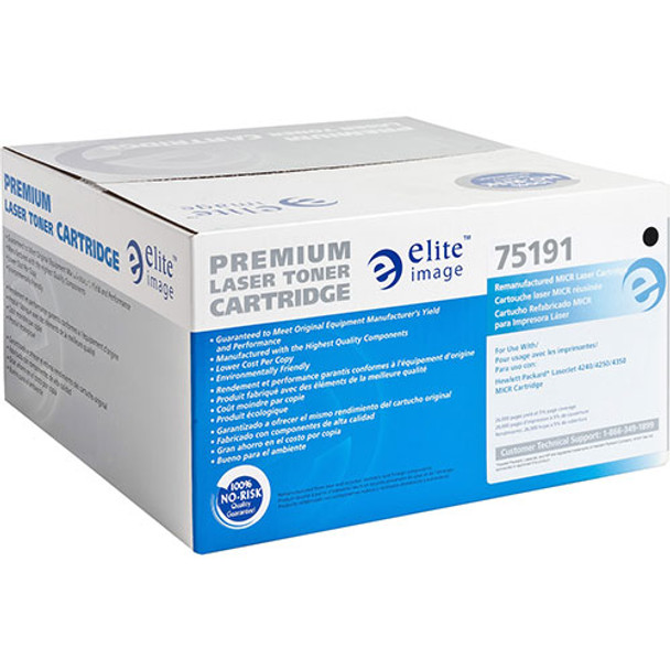 Remanufactured MICR Toner Cartridge, Alternative for HP 42X (Q5942X), Laser, 20000 Pages, Black, 1 Each