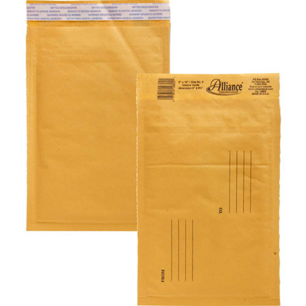 Envelopes #0, Self Sealing, Bubble Cushioned, 6" x 10"