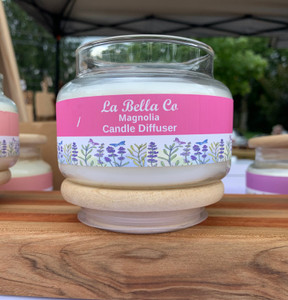 Aromatherapy Diffuser Candle - Magnolia