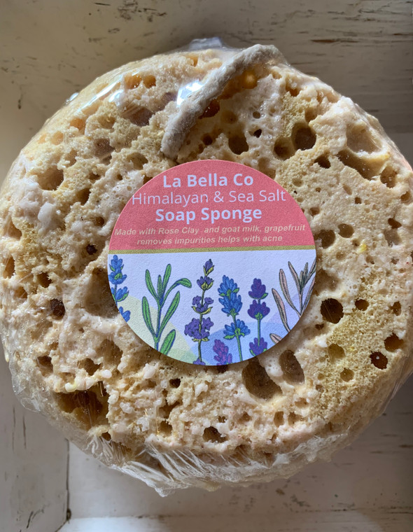 Soap Sponge Detox  - Himalayan and Sea Salt