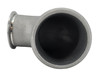 Direct replacement compressor discharge adapter for BorgWarner S400-based turbochargers. Ideal for high-performance diesel builds requiring a reliable connection to charge air cooler piping.