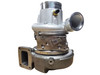 Detailed view of the HE451VE electronic VGT actuator mounting location. Actuator is not included with this short turbocharger.