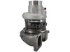 Turbine-side view of the HE451VE Variable Geometry Turbocharger for Cummins ISX15 applications.