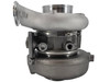 Detailed view of the HE300VG turbocharger mounting points and connections for compatible Cummins ISB 6.7L applications.