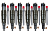 Cummins X15 Injectors 5597421 Set of 6 NEW + Tubes