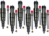 Cummins ISX CM2350 Injectors 5579419 Set of 6 NEW + Tubes