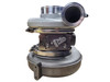 Compressor-side view of the HE531VE replacement turbocharger for compatible Detroit Series 60 DDEC VI engines.