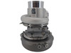 New aftermarket HE400VG turbocharger for Komatsu equipment and Cummins QSC diesel engines. Short configuration without actuator. Direct replacement variable geometry turbocharger for industrial and heavy-duty applications.