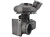 Side profile of Momentum Worx GTA5518B 94MM turbo upgrade showing the compressor outlet and turbine housing.
