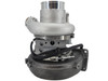 Close-up of the included 12V electronic VGT actuator professionally mounted and calibrated to the HE451VE turbocharger.