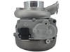 Compressor-side view of the HE300VG replacement turbocharger with mounted 12V VGT actuator for compatible Cummins ISB 6.7L EPA21 engines.