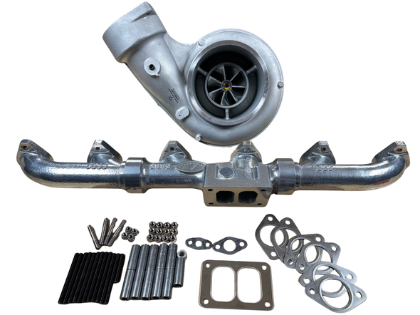 Full Tilt CAT C15 / 3406 Exhaust Manifold and Turbo Upgrade