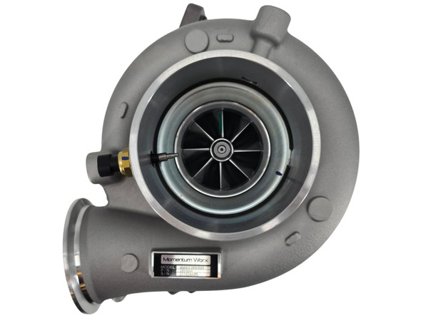 Momentum Worx HE551V billet turbocharger with air actuator for 2003-2007 Cummins ISX CM870 applications, MMWX.2881994.