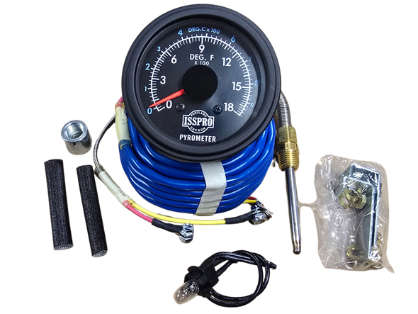ISSPRO | Pyro/EGT Gauge 3"