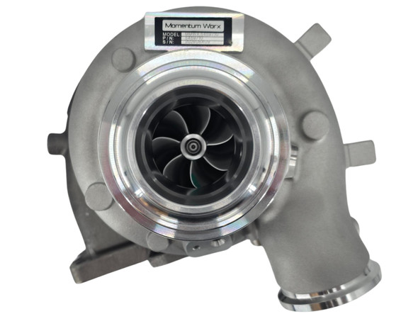 Momentum Worx HE400VG 62MM Efficiency Series short turbocharger for select 2017-2020 Cummins X15 applications, MMWX.5459710.