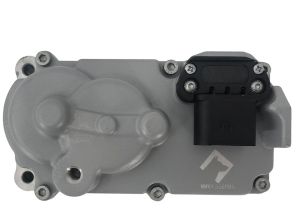 Momentum Worx 12V electronic VGT turbo actuator for select Cummins X15 HE400VG turbocharger applications, MMWX.5501185.