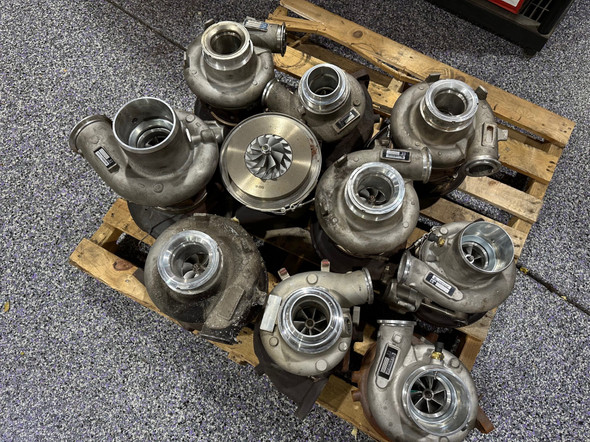 CORE PALLET | QTY10 Misc VGT Turbo Cores (Paccar, Cummins, & More)