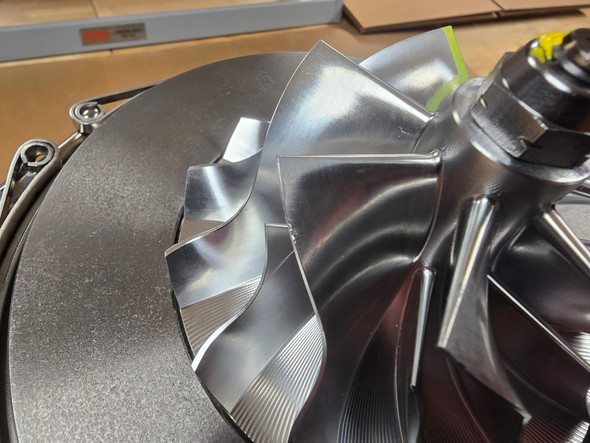 DAMAGED Compressor Wheel | CAT S410SX / S480 | 80MM / 1.45 A/R Turbo