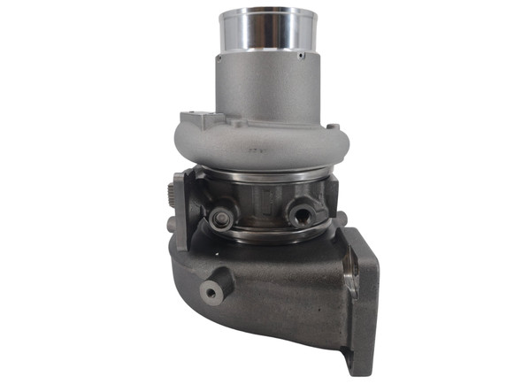 New aftermarket HE300VG turbocharger for Cummins 8.9L QSL diesel engines. Short configuration without actuator. Direct replacement VGT turbocharger for industrial and heavy-duty applications.