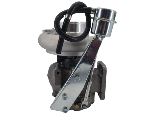 New aftermarket HX40W turbocharger with integrated wastegate for Case New Holland equipment and Cummins QSL diesel engines. Direct replacement turbocharger for agricultural, construction, industrial, and power generation applications.