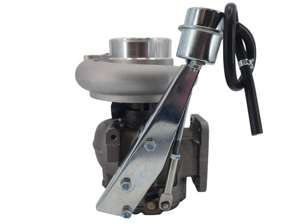 New aftermarket HX40W turbocharger with integrated wastegate for Cummins QSL and QSC diesel engines. Direct replacement turbocharger for industrial, marine, construction, agricultural, and power generation applications.